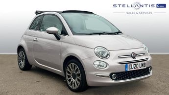 Fiat 500 1.2 Star Convertible 2dr Petrol Dualogic Euro 6 (s/s) (69 bhp)