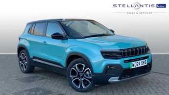Jeep Avenger 54kWh Summit SUV 5dr Electric Auto (156 ps)