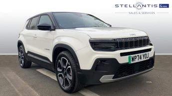 Jeep Avenger 54kWh e-Summit SUV 5dr Electric Auto (156 ps)