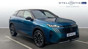Peugeot 3008 1.2 HYBRID GT SUV 5dr Petrol Hybrid e-DSC6 Euro 6 (s/s) (136 ps)
