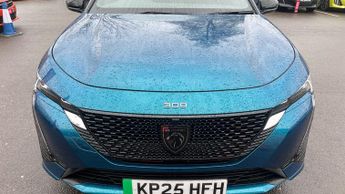 Peugeot 308 54kWh GT Hatchback 5dr Electric Auto (156 ps)