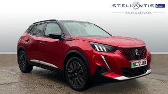 Peugeot 2008 50kWh GT Premium SUV 5dr Electric Auto (7kW Charger) (136 ps)