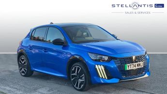 Peugeot 208 51kWh GT Hatchback 5dr Electric Auto (7.4kW Charger) (156 ps)