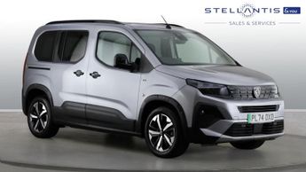 Peugeot Rifter 52kWh GT Standard MPV 5dr Electric Auto (7.4kW Charger) (136 ps)