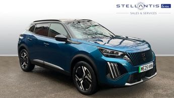 Peugeot 2008 54kWh GT SUV 5dr Electric Auto (7kW Charger) (156 ps)