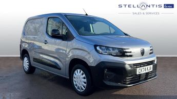 Peugeot Partner 1.5 BlueHDi 1000 Asphalt Standard Panel Van 5dr Diesel EAT8 SWB 