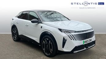 Peugeot 3008 73kWh GT SUV 5dr Electric Auto (210 ps)