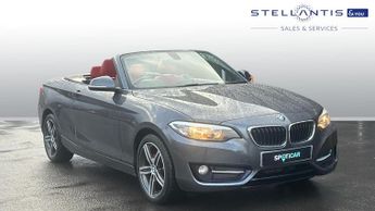 BMW 220 2.0 220d Sport Convertible 2dr Diesel Auto Euro 6 (s/s) (190 ps)