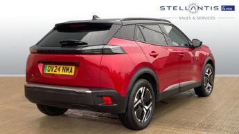 Peugeot 2008 50kWh GT SUV 5dr Electric Auto (7kW Charger) (136 ps)
