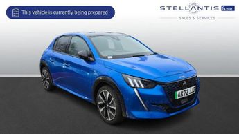 Peugeot 208 50kWh GT Premium Hatchback 5dr Electric Auto (7kW Charger) (136 