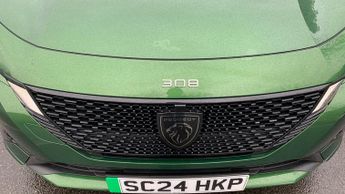 Peugeot 308 54kWh GT Hatchback 5dr Electric Auto (156 ps)