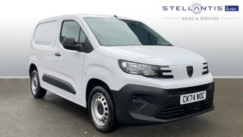 Peugeot Partner 1.5 BlueHDi 1000 Professional Standard Panel Van 5dr Diesel Manu