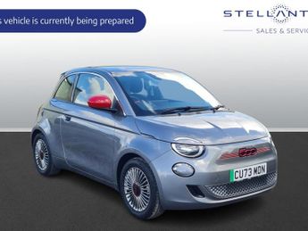 Fiat 500 42kWh RED Hatchback 3dr Electric Auto (118 ps)