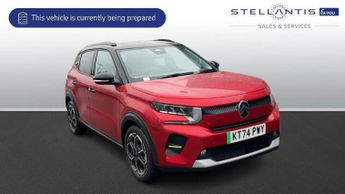 Citroen C3 Standard Range 44kWh MAX Hatchback 5dr Electric Auto (7.4kW Char