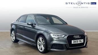 Audi A3 1.0 TFSI 30 S line Saloon 4dr Petrol Manual Euro 6 (s/s) (116 ps