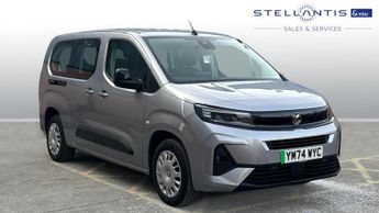 Vauxhall Combo 52kWh Design XL MPV 5dr Electric Auto (7.4kW Charger) (136 ps)