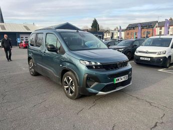 Peugeot Rifter 52kWh GT Standard MPV 5dr Electric Auto (7.4kW Charger) (136 ps)