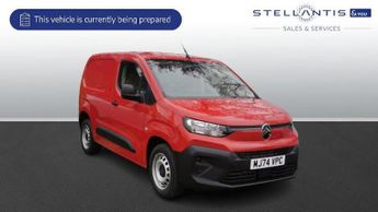 Citroen Berlingo 1.5 BlueHDi 1000 Enterprise M Panel Van 5dr Diesel Manual SWB Eu