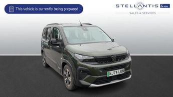 Peugeot Rifter 52kWh GT Standard MPV 5dr Electric Auto (7.4kW Charger) (136 ps)