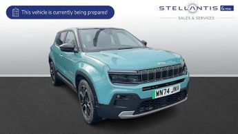 Jeep Avenger 54kWh Summit SUV 5dr Electric Auto (156 ps)