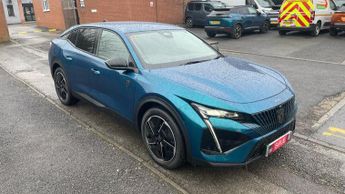 Peugeot 408 58kWh GT Fastback 5dr Electric Auto (210 ps)