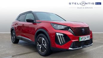 Peugeot 2008 50kWh GT SUV 5dr Electric Auto (7kW Charger) (136 ps)