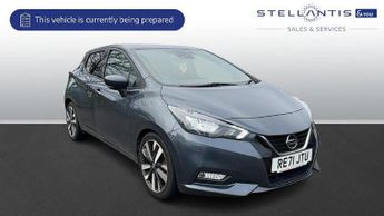 Nissan Micra 1.0 IG-T Tekna Hatchback 5dr Petrol XTRON Euro 6 (s/s) (92 ps)