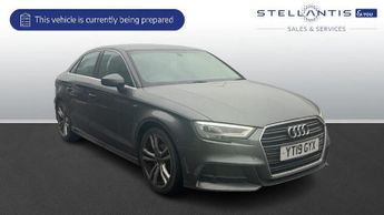 Audi A3 1.5 TFSI CoD 35 S line Saloon 4dr Petrol S Tronic Euro 6 (s/s) (