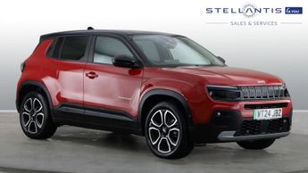 Jeep Avenger 54kWh Summit SUV 5dr Electric Auto (156 ps)