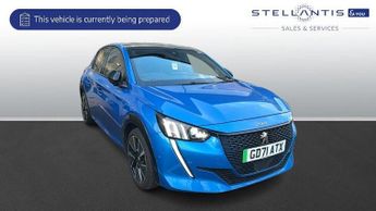 Peugeot 208 50kWh GT Hatchback 5dr Electric Auto (7kW Charger) (136 ps)
