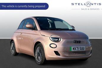 Fiat 500 42kWh Icon Convertible 2dr Electric Auto (118 ps)