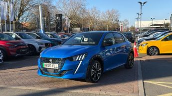 Peugeot 208 50kWh GT Line Hatchback 5dr Electric Auto (136 ps)