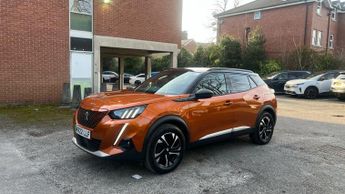 Peugeot 2008 50kWh GT SUV 5dr Electric Auto (7kW Charger) (136 ps)