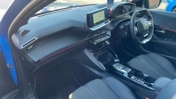 Peugeot 208 50kWh GT Hatchback 5dr Electric Auto (7.4kW Charger) (136 ps)