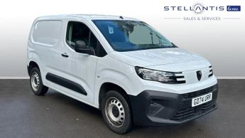 Peugeot Partner 1.5 BlueHDi 1000 Professional Standard Panel Van 5dr Diesel Manu