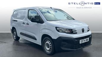 Peugeot Partner 1.5 BlueHDi 850 Professional Long Crew Van Double Cab 6dr Diesel