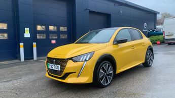 Peugeot 208 50kWh GT Hatchback 5dr Electric Auto (7kW Charger) (136 ps)