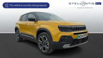 Jeep Avenger 54kWh Summit SUV 5dr Electric Auto (156 ps)