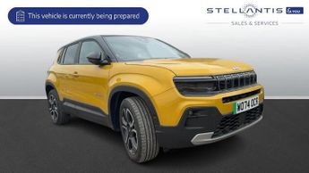 Jeep Avenger 54kWh e-Summit SUV 5dr Electric Auto (156 ps)