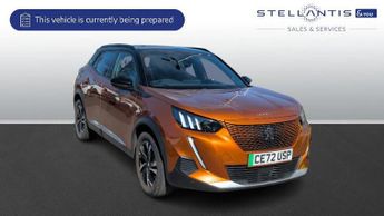 Peugeot 2008 50kWh GT SUV 5dr Electric Auto (7kW Charger) (136 ps)