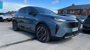 Peugeot 3008 73kWh GT SUV 5dr Electric Auto (210 ps)