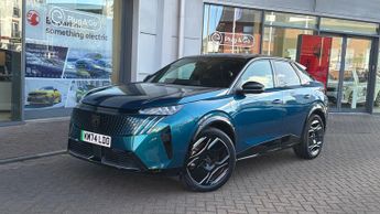 Peugeot 3008 73kWh GT SUV 5dr Electric Auto (210 ps)