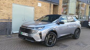 Peugeot 3008 73kWh GT SUV 5dr Electric Auto (210 ps)