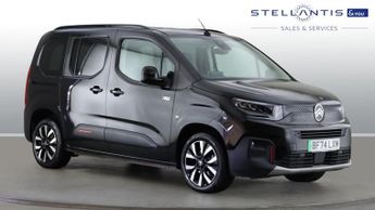 Citroen Berlingo 52kWh MAX M MPV 5dr Electric Auto (7.4kW Charger) (136 ps)