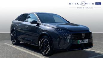 Peugeot 3008 73kWh GT SUV 5dr Electric Auto (210 ps)