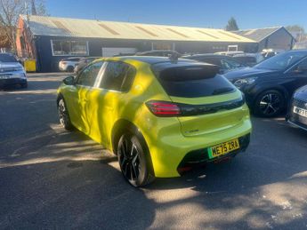 Peugeot 208 51kWh GT Hatchback 5dr Electric Auto (7.4kW Charger) (156 ps)