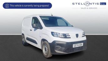 Peugeot Partner 1.5 BlueHDi 1000 Professional Standard Panel Van 5dr Diesel Manu