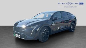 Peugeot 408 58kWh GT Fastback 5dr Electric Auto (210 ps)