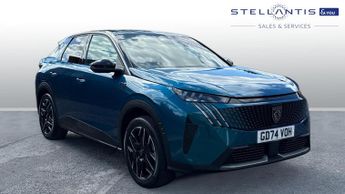 Peugeot 3008 1.2 GT SUV 5dr Petrol Hybrid e-DSC6 Euro 6 (s/s) (136 ps)