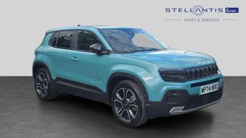Jeep Avenger 54kWh e-Summit SUV 5dr Electric Auto (156 ps)